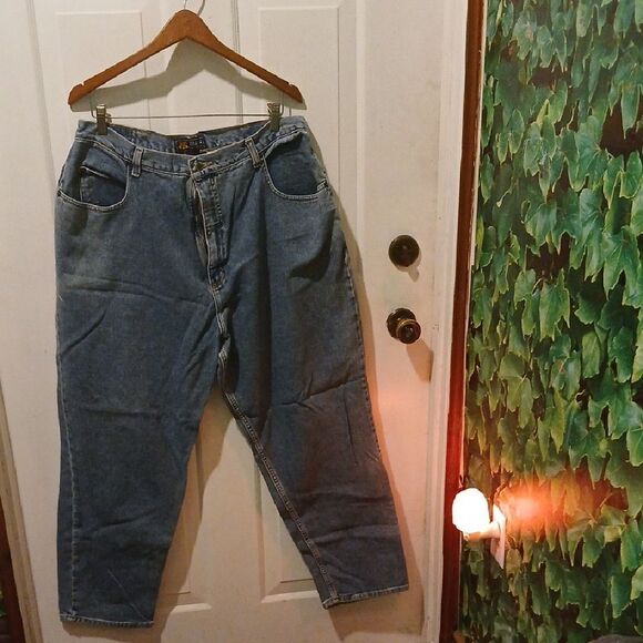 Ladies Route 66 Size W20 Relaxed Fit Blue Jeans - Picture 1 of 8